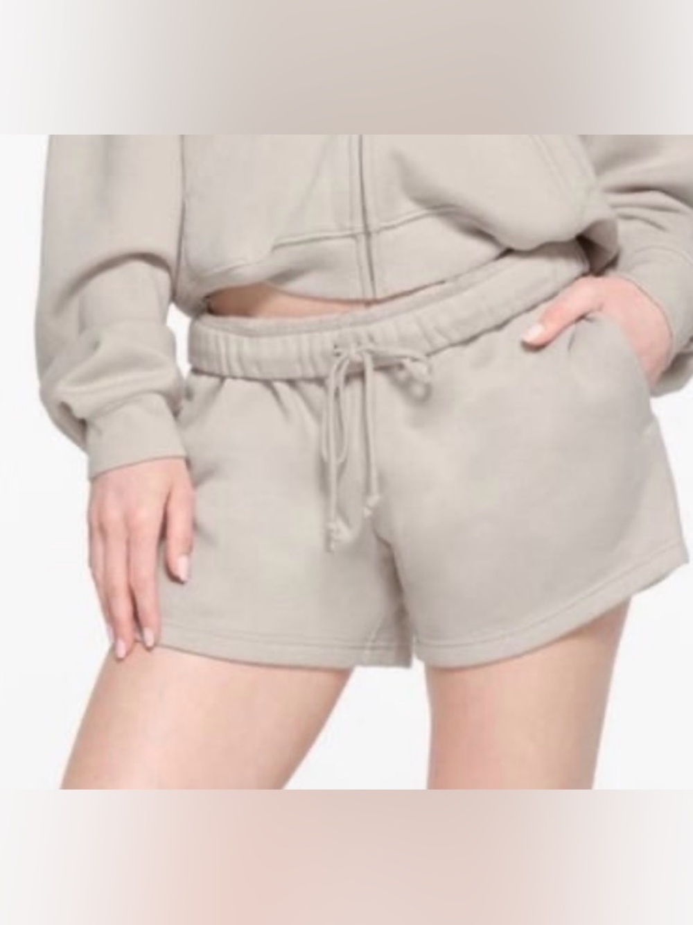 Skims Cotton Fleece Shorts